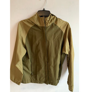 Army Green Windbreaker Columbia Raincoat Layering
